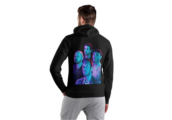 Coldplay Music of the Spheres Unisex Hoodie - Black